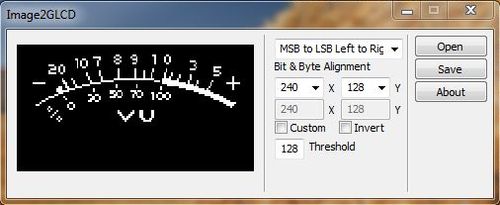 Индикатор уровня аналогового сигнала SH1106