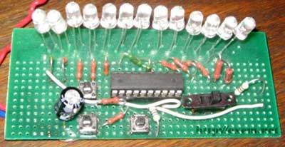Светодиодная гирлянда на микроконтроллере