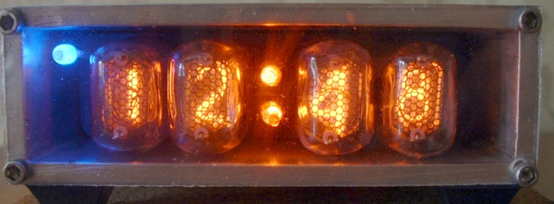 Часы на газорязрядных индикаторах ИН-17 и Atmega48