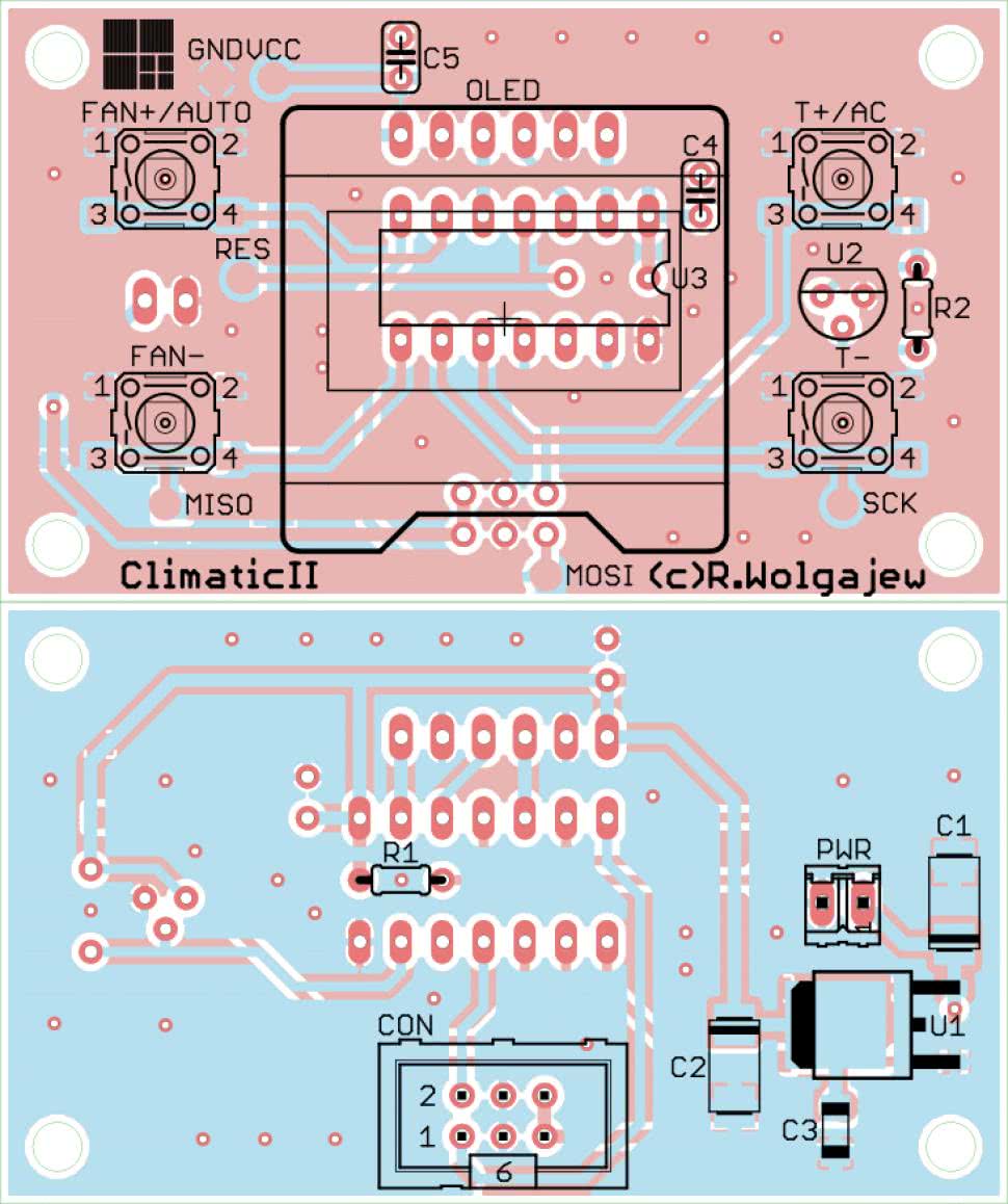 Рисунок 3 - плата управления контроллера Climatic II