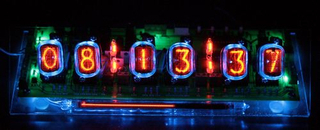 Часы на PIC18F2550 и газоразрядных индикаторах ИН-12А